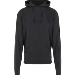 Image of AWDis Just Hoods Mens Distressed Hoodie (M) (Jet Black)