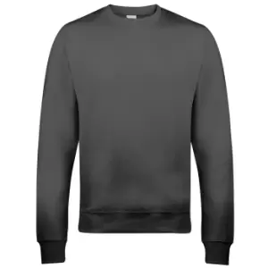 Image of AWDis Just Hoods AWDis Unisex Crew Neck Plain Sweatshirt (280 GSM) (XXL) (Charcoal)
