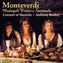 Image of Monteverdi: Madrigale Erotici E Spirituale