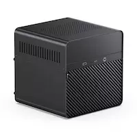 Image of Jonsbo N2 Mini-ITX NAS Aluminium PC Case - Black, 5+1 Bays