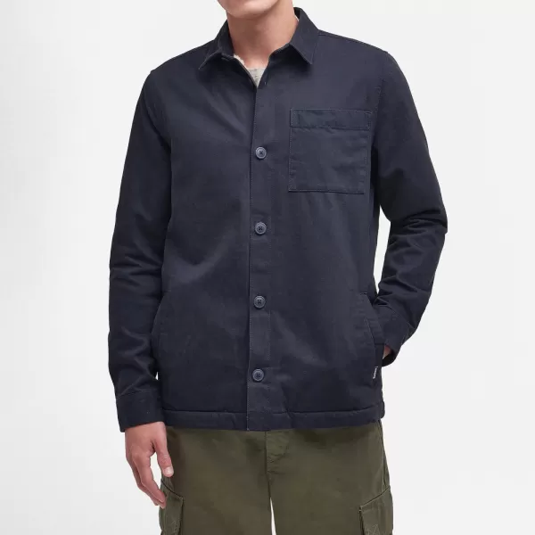 Image of Barbour Heritage Casper Denim Overshirt - S