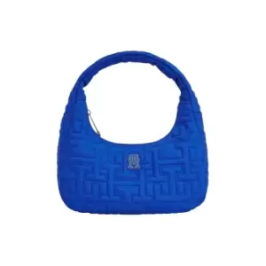 Image of Tommy Hilfiger Th Chic Nylon Shoulder Bag - Blue
