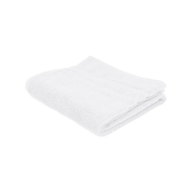 Image of Nicola Spring Cotton Hand Towel - 90cm x 50cm - Charcoal White unisex