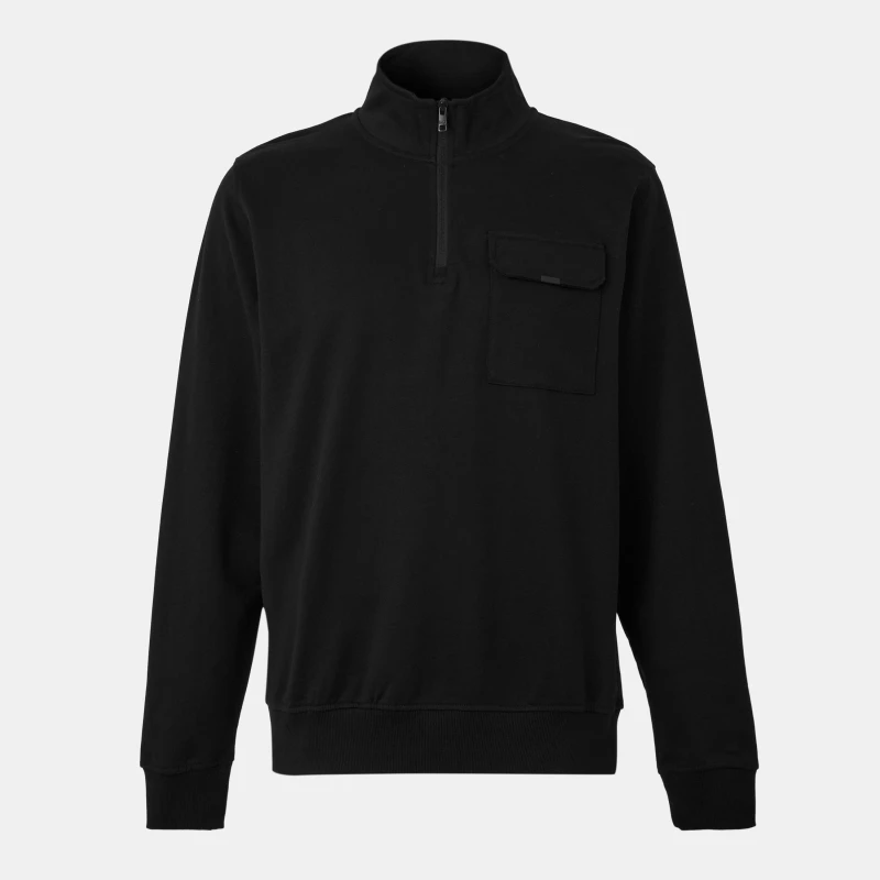 Image of Luke Mens Sepang Crew Sweatshirt Black male X Small