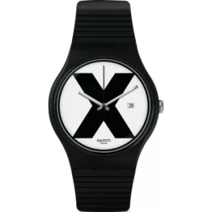 Image of Unisex Swatch XX- Rated Black Watch