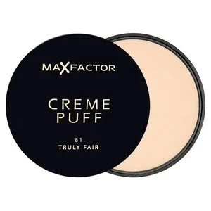 Image of Max Factor Creme Puff Powder Compact Truly Fair 81