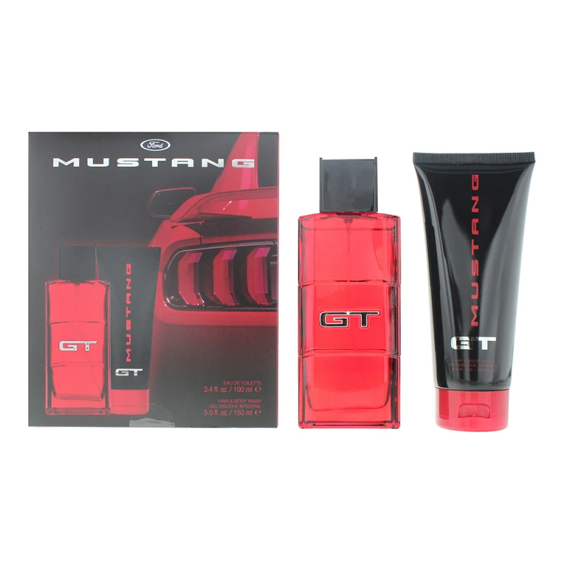 Image of Mustang Gt Photobox 2 Piece Gift Set: Eau de Toilette 100ml - Hbw 150ml