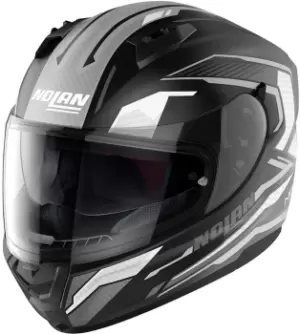 Image of Nolan N60-6 Perceptor Helmet, black-grey Size M black-grey, Size M