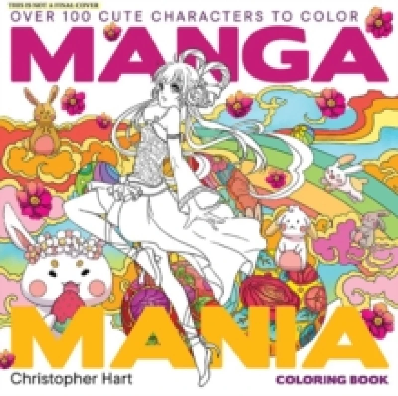 Image of Manga Mania Coloring Book : Over 100 Cute Characters to Color Manga and Anime Coloring Book for Adults and Kids Multiple-component retail product, pa