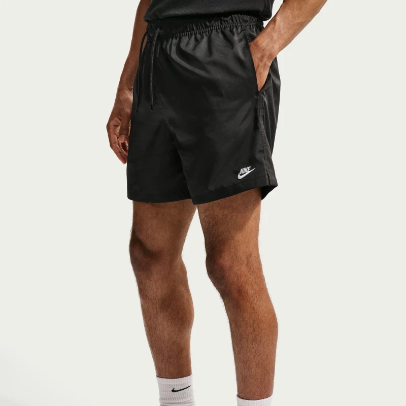 Image of Nike Sportswear Essentials Mens Woven Flow Shorts Black male L