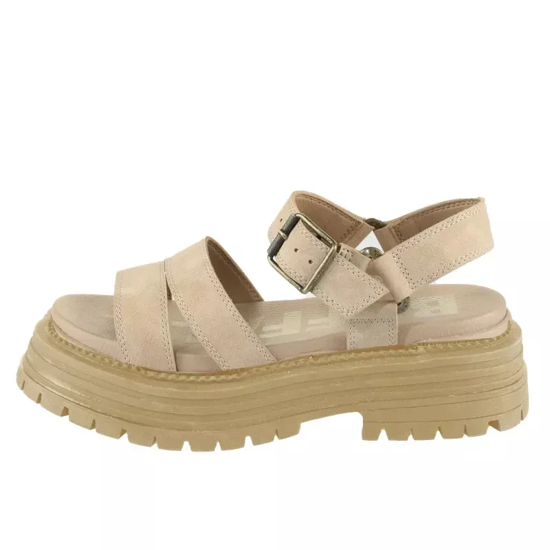 Image of Buffalo Womens sandals Buffalo Lennox Ts Sandal - Vegan Nubuck Beige Female 41