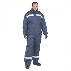 Image of Portwest CS12 Cold-Store Coverall Navy M