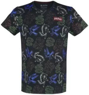Image of Harry Potter Animals T-Shirt black