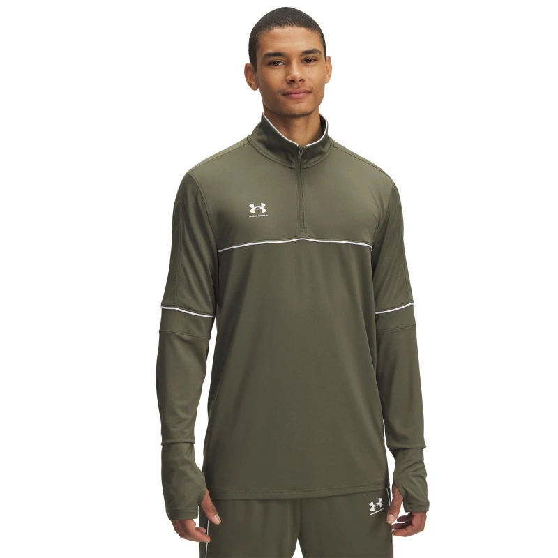 Image of Under Armour Mens Challenger Tracksuit Top Marine OD Green male S