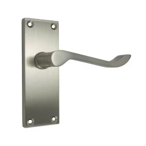 Image of Select 100mm Scroll Latch - Satin Chrome