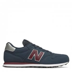 Image of New Balance Classic Trainers - Navy/White