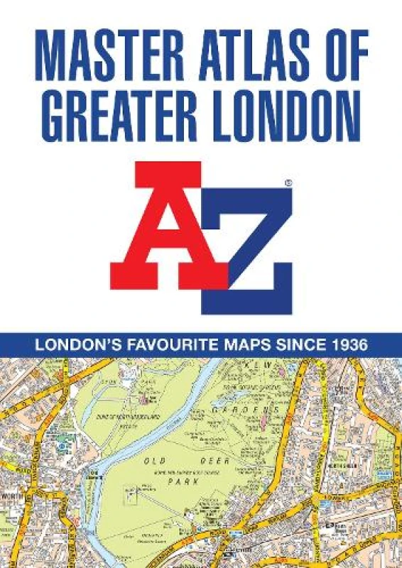 Image of Master Atlas of Greater London. Paperback Books