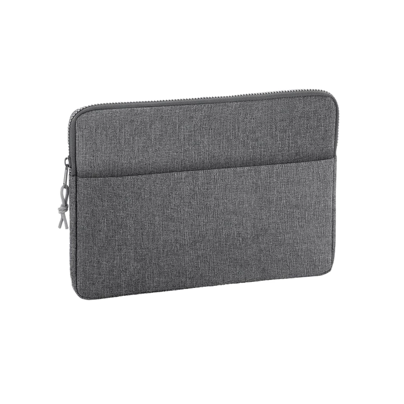 Image of Bagbase Mens Essential Laptop Sleeve in Grey Grey Male One Size