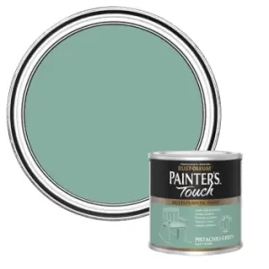 Image of Rust-Oleum Painter's Touch Pistachio Green Matt Furniture Paint, 250Ml