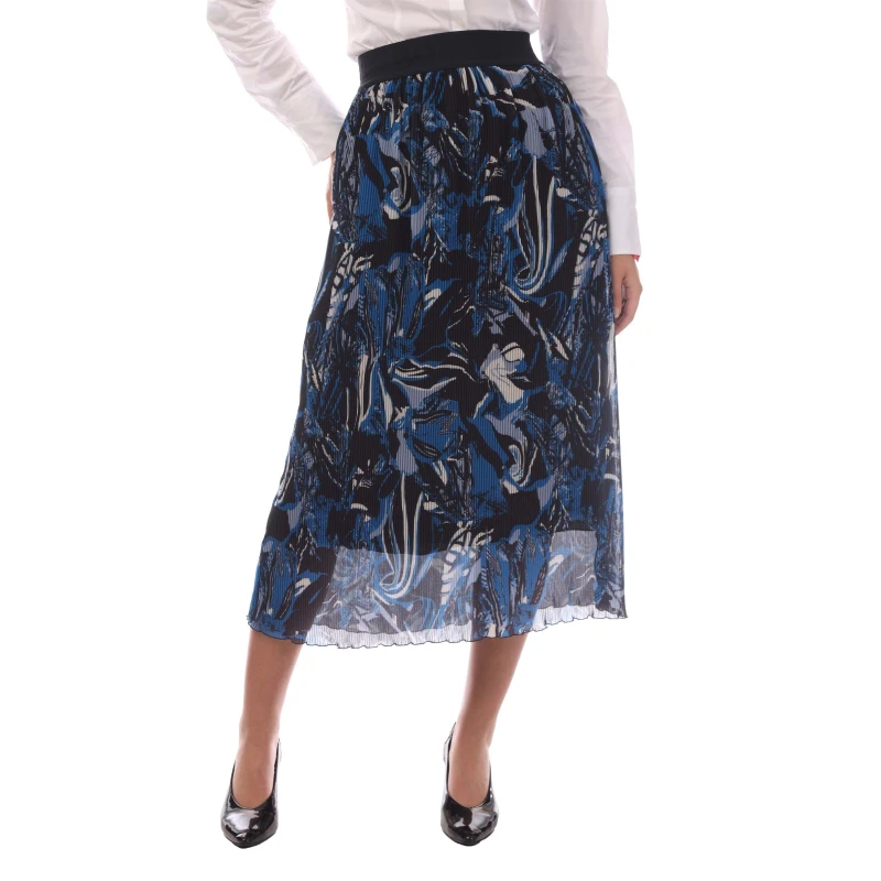 Image of Boss Womens Vapliso Jersey Skirt, Jersey Fabric Design Open Misc female 6 (XS)