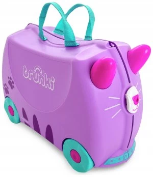 Image of Trunki Cassie TI0322-GB01 Cat Purple Suitcase