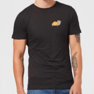 Image of Disney Winnie The Pooh Backside Mens T-Shirt - Black