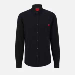 Image of HUGO Evito Cotton-Canvas Shirt - XL