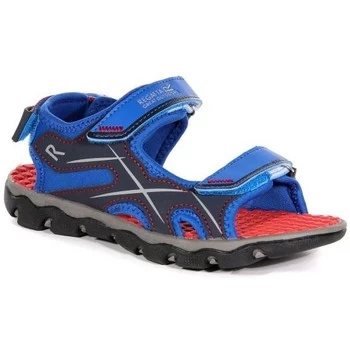 Image of Regatta KOTA DRIFT JUNIOR Sandals boys's Childrens Sandals in Blue - Sizes 2,3,4,6,9,10,11,12,1 kid,1