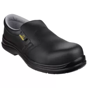 Image of Amblers Safety FS661 Unisex Slip On Safety Shoes (5 UK) (Black)