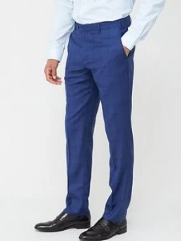 Image of Skopes Tailored Aquino Trousers - Blue Check