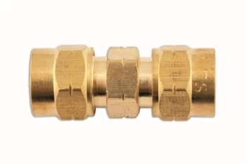 Image of Brass Straight Coupling 10mm Pk 5 Connect 31157