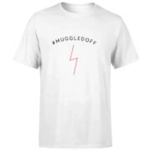 Image of Muggled Off Mens T-Shirt - White - 4XL