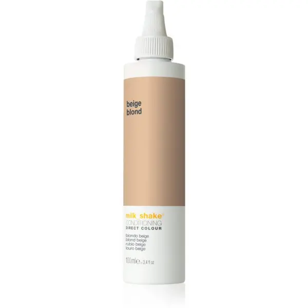 Image of Milk Shake Direct Colour toning conditioner for intensive hydration Beige blond 100ml