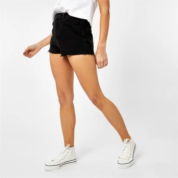 Image of Jack Wills Finchley Denim Shorts - Washed Black