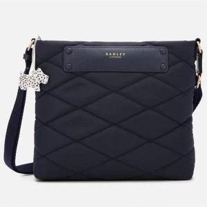 Image of Radley Charleston medium crossbody pocket compartment - Ink