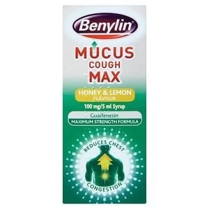 Image of Benylin Mucus Max Honey and Lemon 150ml