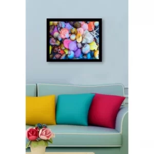 Image of SC0788 Multicolor Decorative Framed MDF Painting