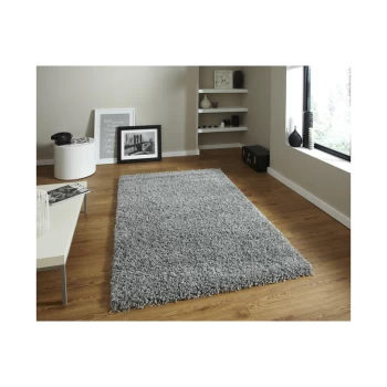 Image of Vista - Plain 2236 Grey 60cm x 120cm Rectangle - Grey