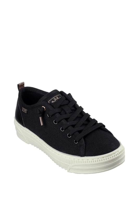 Image of Skechers Womens BOBS Copa Trainers in Black Size: 5 Black Female 5