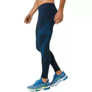 Image of Asics Mens Road Balance Running Tight - Blue