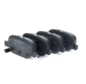 Image of RIDEX Brake pad set 402B0832 Brake pads,Brake pad set, disc brake FIAT,Panda Schragheck (312_, 319_),500L (351_, 352_)