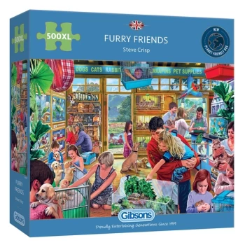 Image of Furry Friends XXL Jigsaw Puzzle - 500 Pieces