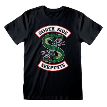 Image of Riverdale - South Side Serpants Unisex X-Large T-Shirt - Black