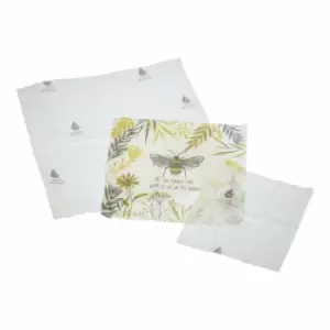 Image of Kitchencraft Natural Elements Eco-friendly Set Of Three Beeswax Food Wraps