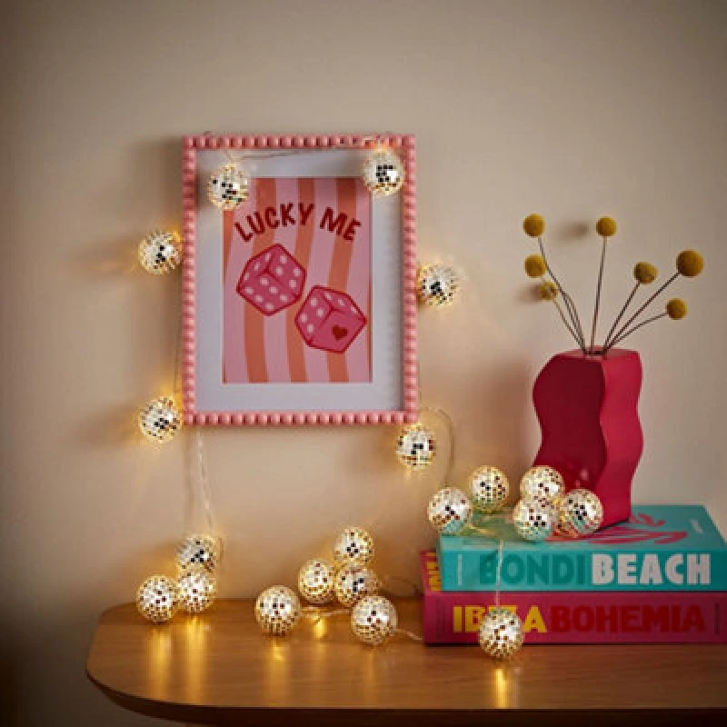 Image of Valuelights Disco Ball 20 Mini LED Fun Disco String Lights