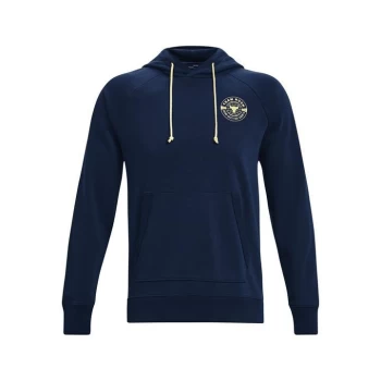 Image of Under Armour Project Rock Hoodie Mens - Blue
