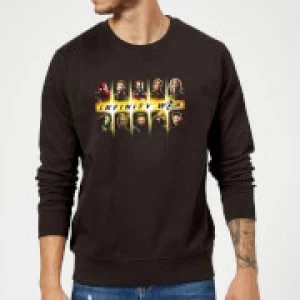Image of Avengers Team Lineup Sweatshirt - Black