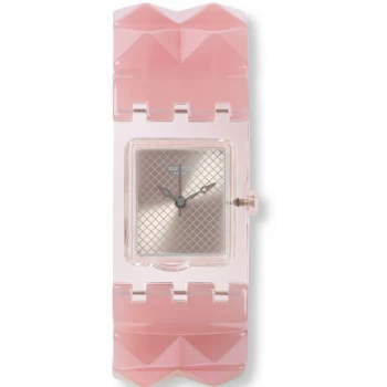 Image of Ladies Swatch Original Square - Nude Posh S Watch