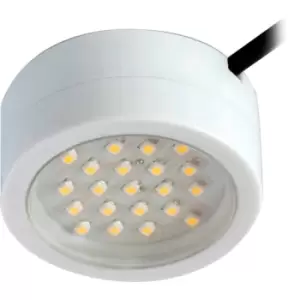 Image of Robus Captain 2W LED Mains Voltage Cabinet Light - Warm White - White - R2CLED240-01