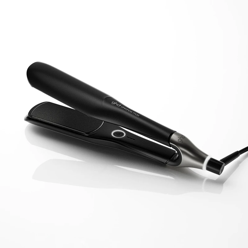 Image of ghd Chronos Max Wide Plate Hair Straightener Black